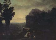 Claude Lorrain Coast Scene with Acis and Galatea (mk17) oil